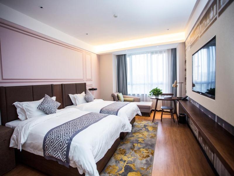 Gemei Hotel Luoyang Longmen High-Speed Railway Station Bagian luar foto