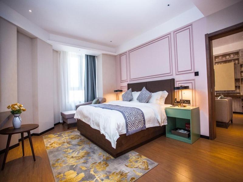 Gemei Hotel Luoyang Longmen High-Speed Railway Station Bagian luar foto